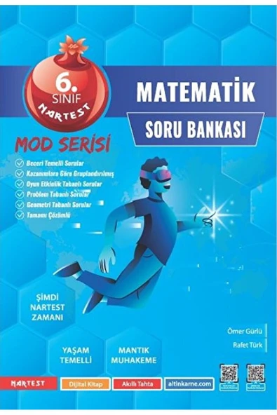 Nartest Yayınevi 6. Sınıf Mod Matematik Soru Bankası / Ömer Gürlü / Nartest Yayınevi / 9786257865678 ürün görseli 1