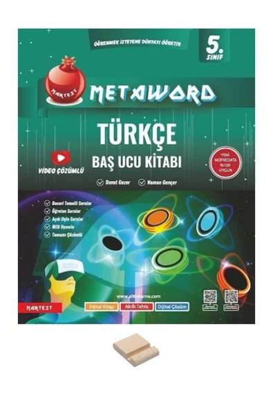 Nartest Yayınları 5. Sınıf Metaword Türkçe Konu Özetli Etkinlikli Soru Bankası ürün görseli 1