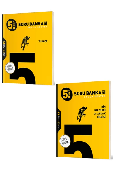 Evrensel İletişim Yayınları 5.Sınıf Hız Yayınları Türkçe + Din Kültürü Soru Bankaları / Güncel Müfredat / 2 KİTAP / YENİ ürün görseli 1