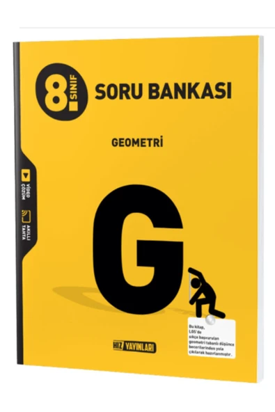 Komisyon 8. Sınıf Lgs Geometri Soru Bankası Hız Yayınları ürün görseli 1