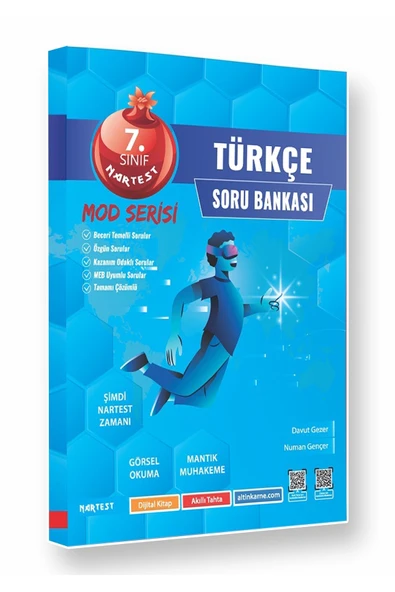 Nartest Yayınevi Nartest 7. Sınıf Mod Türkçe Soru Bankası ürün görseli 1