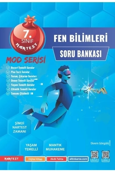 Nartest Yayınları Nartest 7. Sınıf Mod Fen Bilimleri Soru Bankası ürün görseli 1