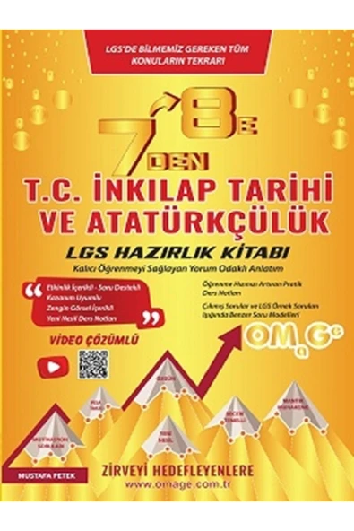 Nartest Yayınları NARTEST YAYINLARI 7 Den 8 E Lgs T.c. İnkılap Tarihi Ve Atatürkçülük Tarihi Hazırlık Kitabı ürün görseli 1
