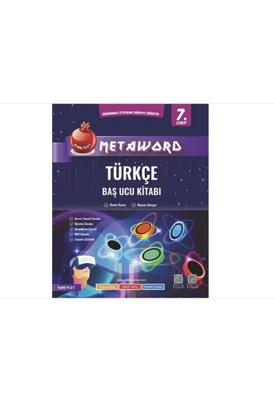 Nartest Yayınları NARTEST YAYINLARI 7. SINIF METAWORD TÜRKÇE BAŞ UCU KİTABI(yeni güncelelnmiş baskı) ürün görseli 1