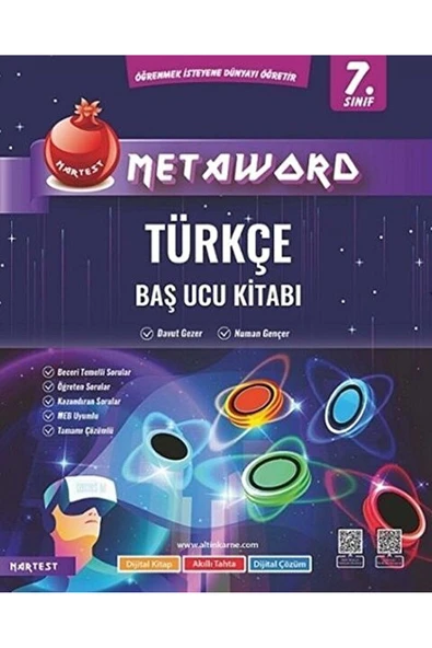 Nartest Yayınevi 7. Sınıf Metaword Türkçe ürün görseli 1