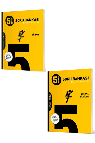 Evrensel İletişim Yayınları 5.Sınıf Hız Yayınları Türkçe + Sosyal Bilgiler Soru Bankaları / Güncel Müfredat / 2 KİTAP / YENİ ürün görseli 1