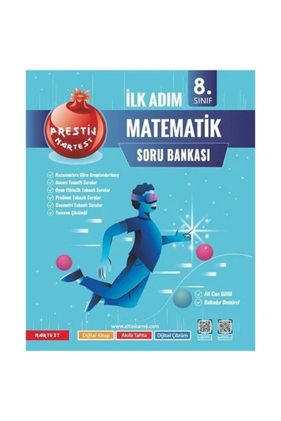 Nartest Yayınları NARTEST 8.SINIF PRESTİJ İLK ADIM MATEMATİK SORU BANKASI ürün görseli 1