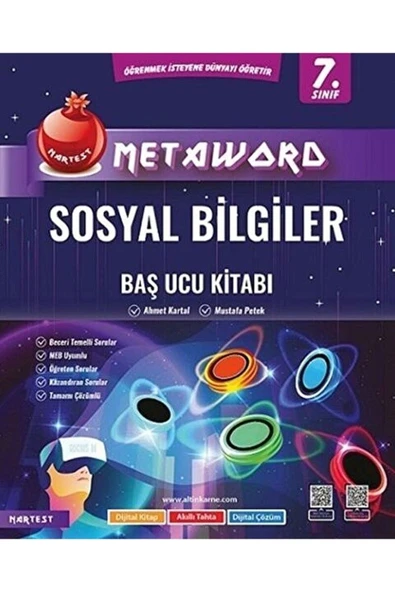Nartest Yayınevi 7. Sınıf Metaword Sosyal Bilgiler / Kolektif / Nartest Yayınevi / 9786257865890 ürün görseli 1