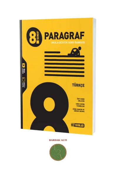 Hız Yayınları 8. Sınıf Türkçe Paragraf Soru Bankası ürün görseli 1