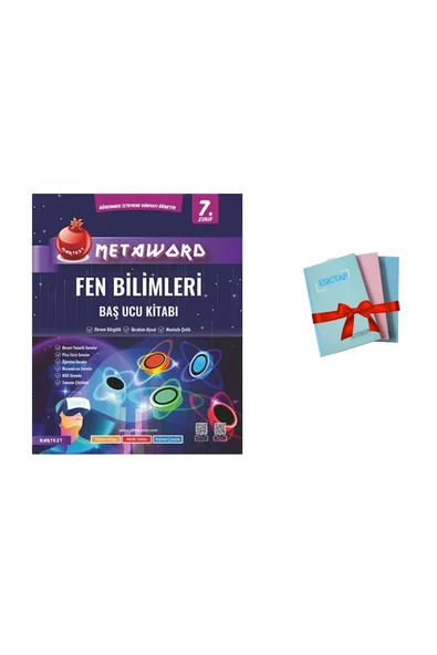 Nartest Yayınları 7. Sınıf Metaword FEN BİLİMLERİ ( 1 ADET NOT DEFTERİ HEDİYE) ürün görseli 1