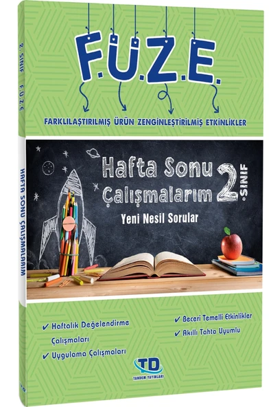 Tandem Yayınları 2. Sınıf Füze Hafta Sonu Çalışmalarım Soru Bankası ürün görseli 1