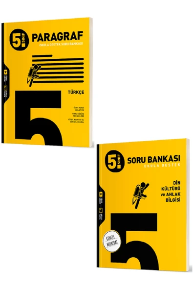 Evrensel İletişim Yayınları 5.Sınıf Hız Yayınları Paragraf + Din Kültürü Soru Bankaları / Güncel Müfredat / 2 KİTAP / YENİ ürün görseli 1