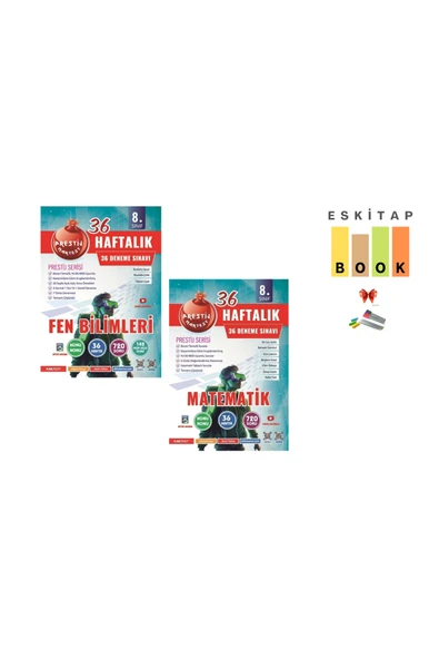 Nartest Yayınları 8. Sınıf Haftalık MATEMATİK + FEN BİİMLERİ Denemeleri( 1 ADET NOT DEFTERİ HEDİYE) ürün görseli 1
