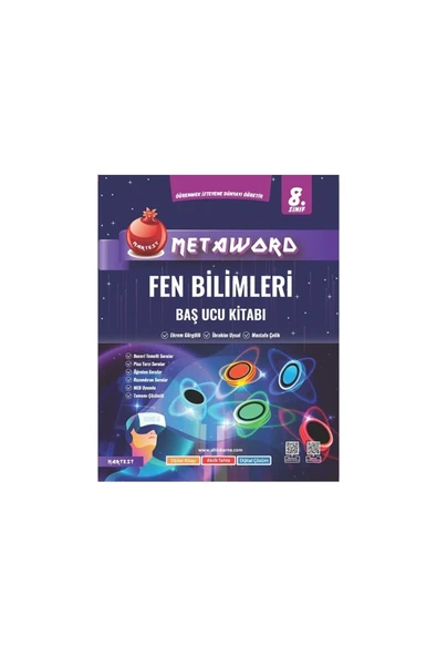 Nartest Yayınları Nartest 8. Sınıf Türkçe Matematik Fen Bilimleri Inkılap Tarihi Ingilizce Metaword Baş Ucu Kitabı ürün görseli 1
