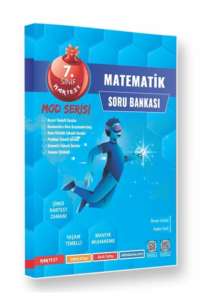 Nartest Yayınları 7.sınıf Mod Serisi Matematik Soru Bankası 2022-23 Dönemi ürün görseli 1