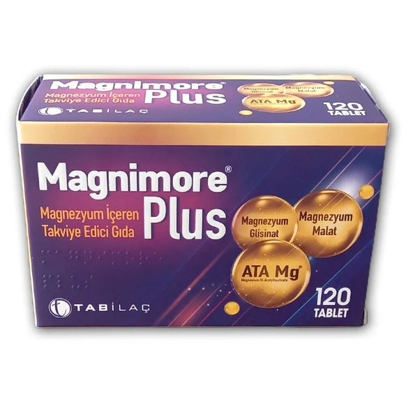 Magnimore Plus 120 Tablet ürün görseli 1