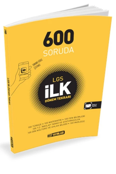 indirimnette Hız Yayınları 600 Soruda Lgs Ilk Dönem Tekrarı ürün görseli 1