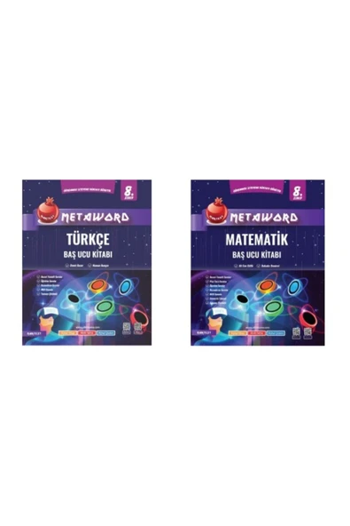 Nartest Yayınları Lgs 8.sınıf Nartest Metaword Matematik Ve Türkçe Soru Bankası (YENİ BASKI-2 KİTAP) ürün görseli 1