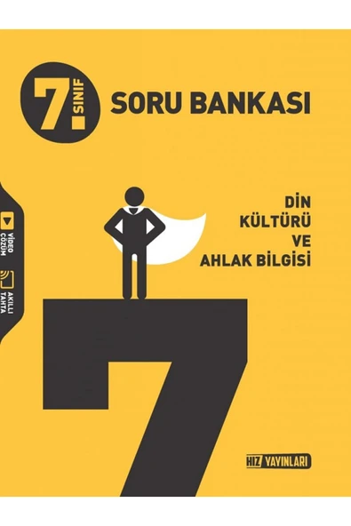 Evrensel İletişim Yayınları 7.Sınıf Hız Yayınları Din Kültürü ve Ahlak Bilgisi Soru Bankası / Video Çözümlü / YENİ ürün görseli 1