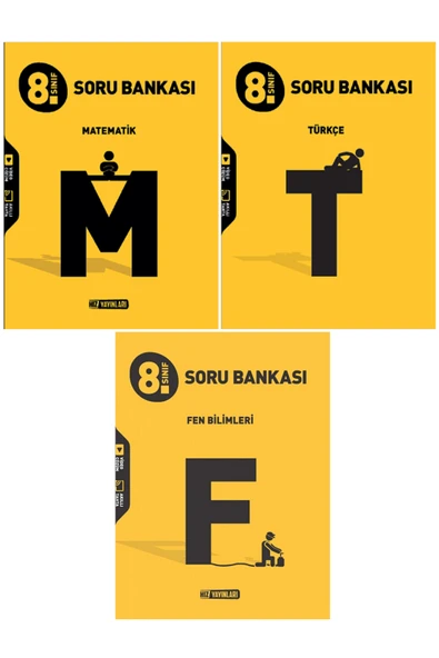 Evrensel İletişim Yayınları 8.Sınıf Hız Yayınları Matematik + Türkçe + Fen Bilimleri Soru Bankaları / 3 KİTAP SET - Güncel ürün görseli 1
