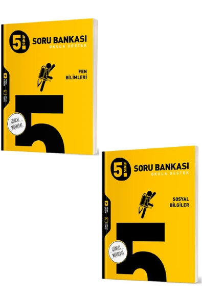 Evrensel İletişim Yayınları 5.Sınıf Hız Yayınları Fen Bilimleri + Sosyal Bilgiler Soru Bankaları / Güncel Müfredat / 2 KİTAP ürün görseli 1