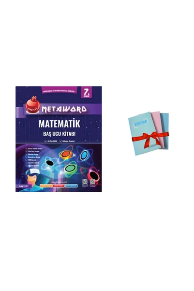Nartest Yayınları 7. Sınıf Metaword MATEMATİK  ( 1 ADET NOT DEFTERİ HEDİYE) ürün görseli 1