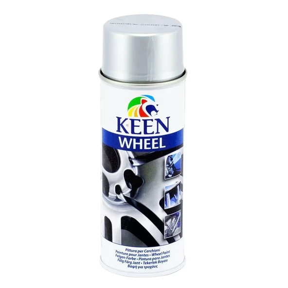 Keen Wheel Sprey Boya 400ml 36102 Jant Boyası Gümüş ürün görseli 1