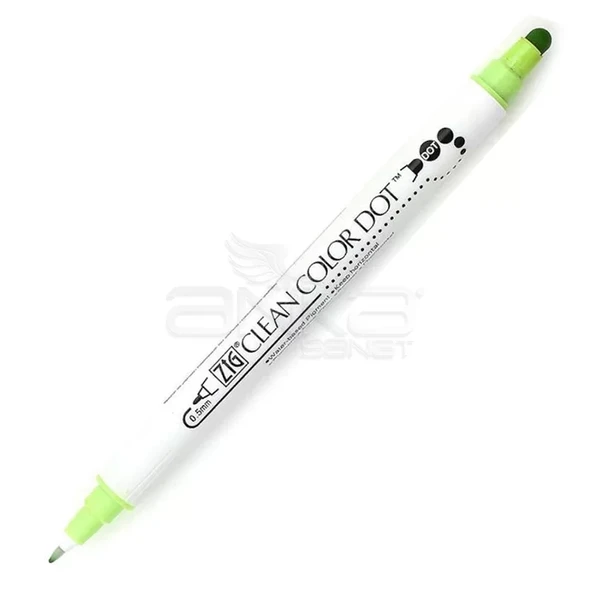 Zig Clean Color Dot Çift Uçlu Marker Kalem Kıwı-402 ürün görseli 1