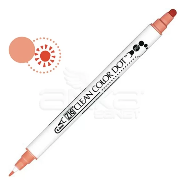 Zig Clean Color Dot Çift Uçlu Marker Kalem 12li Set - Resim 2