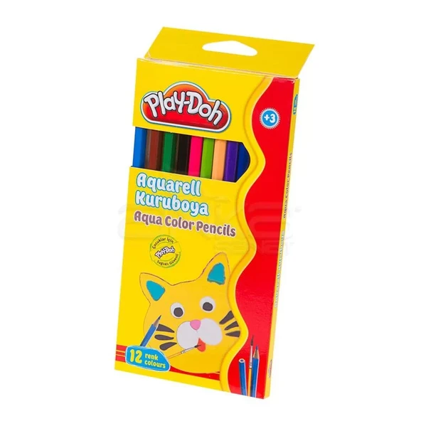 Play-Doh 12 Renk Aquarell Kuru Boya KU010 ürün görseli 1