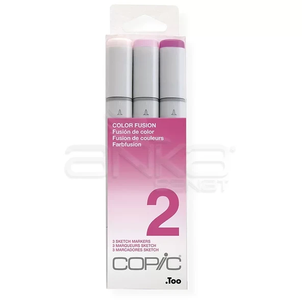 Copic Sketch Marker Color Fusion 3lü Set 2 ürün görseli 1