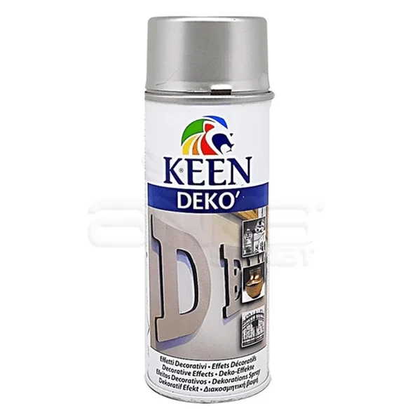 Keen Deko Sprey Boya 400ml 15024 Inox Steel ürün görseli 1
