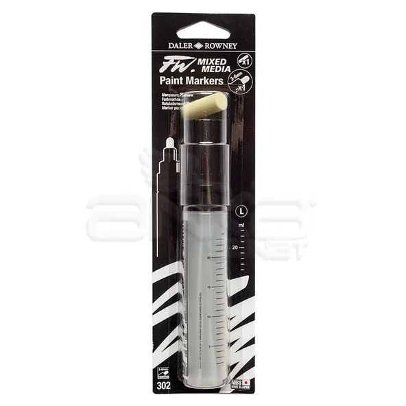 Daler Rowney FW Mixed Media Paint Marker Sets 302 3-6mm Teknik Uç (L) ürün görseli 1