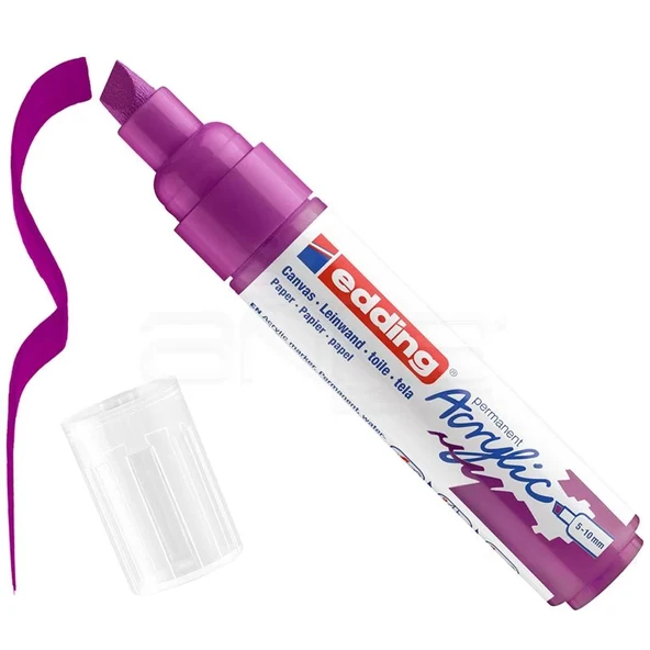 Edding 5000 Akrilik Marker Kalem 5-10mm Kesik Uç 910 Orman Meyvesi ürün görseli 1