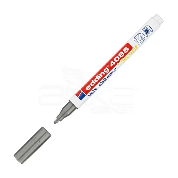 Edding 4085 Likit Tebeşir Kalemi 1-2mm 054 Gümüş ürün görseli 1
