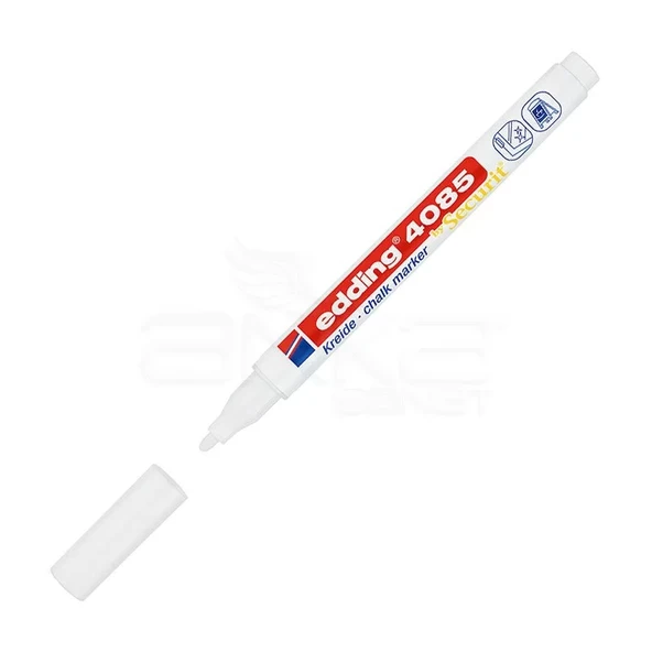 Edding 4085 Likit Tebeşir Kalemi 1-2mm 049 Beyaz ürün görseli 1