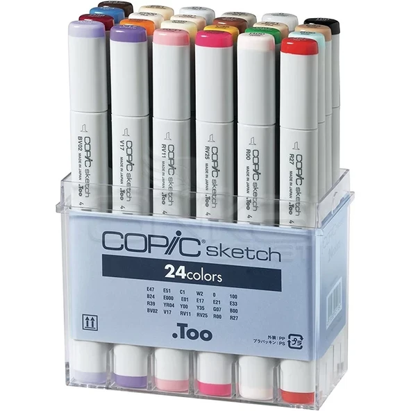 Copic Sketch Marker 24lü Set ürün görseli 1