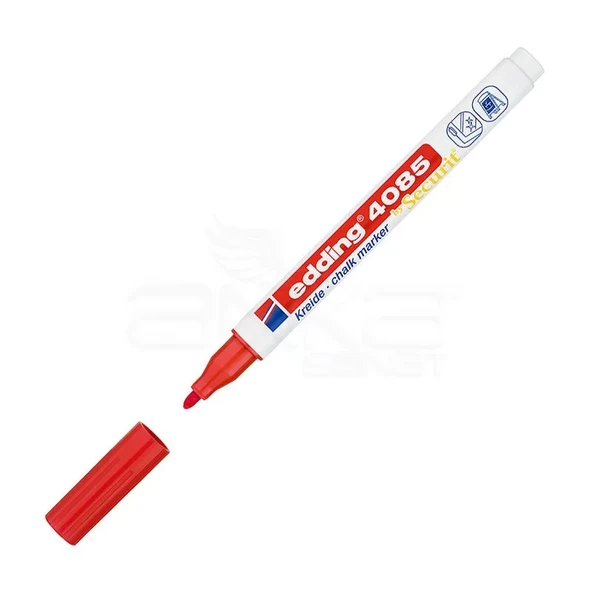 Edding 4085 Likit Tebeşir Kalemi 1-2mm 002 Kırmızı ürün görseli 1