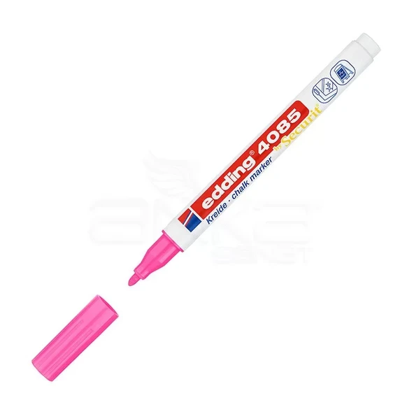 Edding 4085 Likit Tebeşir Kalemi 1-2mm 069 Fosforlu Pembe ürün görseli 1