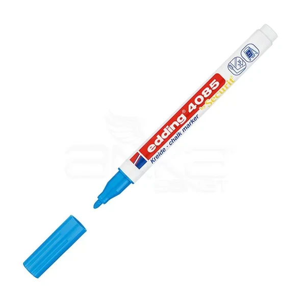 Edding 4085 Likit Tebeşir Kalemi 1-2mm 010 Açık Mavi ürün görseli 1