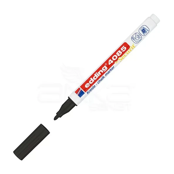 Edding 4085 Likit Tebeşir Kalemi 1-2mm 001 Siyah ürün görseli 1