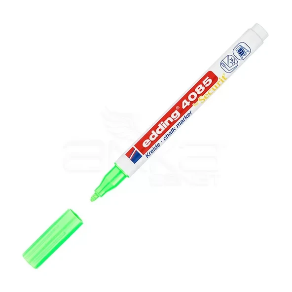 Edding 4085 Likit Tebeşir Kalemi 1-2mm 064 Fosforlu Yeşil ürün görseli 1