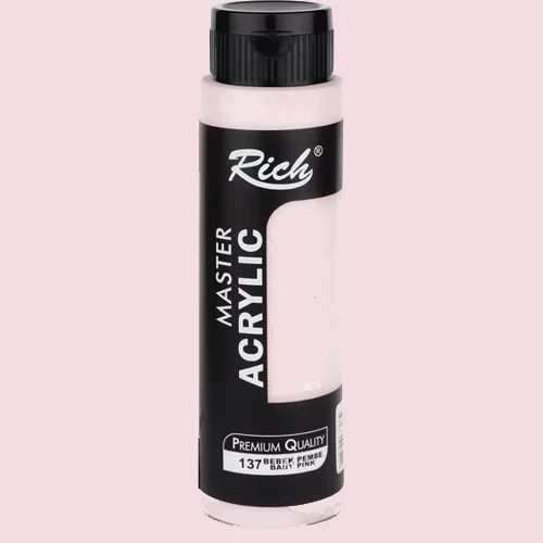 Rich Master Akrilik Boya 500ml 137 Bebek Pembe ürün görseli 1