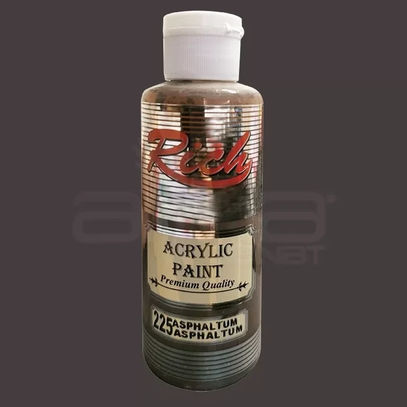 Rich Master Akrilik Boya 120ml 225 Asphalthum ürün görseli 1