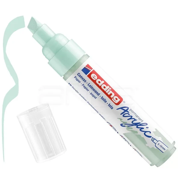 Edding 5000 Akrilik Marker Kalem 5-10mm Kesik Uç 928 Su Yeşili ürün görseli 1