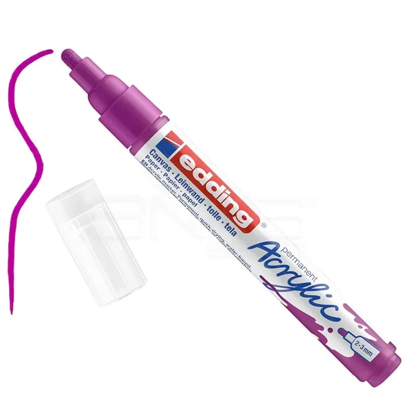 Edding 5100 Akrilik Marker Kalem 2-3mm Yuvarlak Uç 910 Orman Meyvesi ürün görseli 1