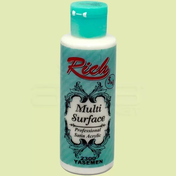 Rich Multi Surface Akrilik Boya 120ml 2300 Yasemen ürün görseli 1