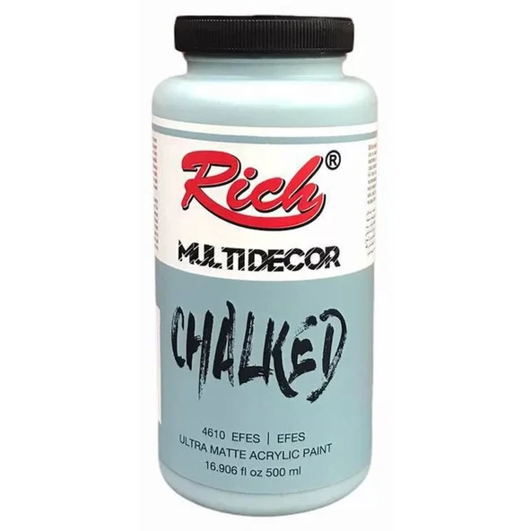 Rich Multi Decor Chalked Akrilik Boya 500ml 4610 Efes ürün görseli 1