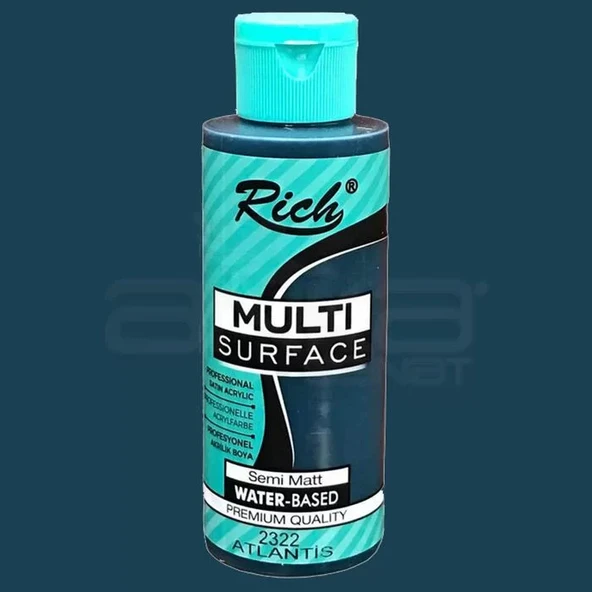 Rich Multi Surface Akrilik Boya 120ml 2322 Atlantis ürün görseli 1