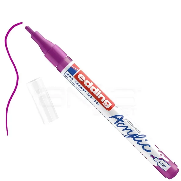 Edding 5300 Akrilik Marker Kalem 1-2mm Yuvarlak Uç 910 Orman Meyvesi ürün görseli 1